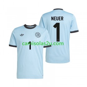 Camisolas de futebol Alemanha Manuel Neuer 1 Guarda Redes Anniversary Equipamento Principal 2025 Manga Curta